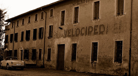 Photo of the Gemmati factory where IRIDE Bicycles are made