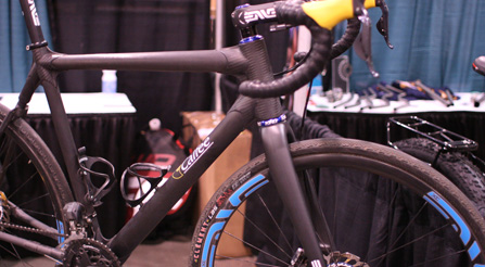 photo of Iride, Fine Italian Bicycle display at North American Handmade Bicycle Show 2014, Charlotte, North Carolina