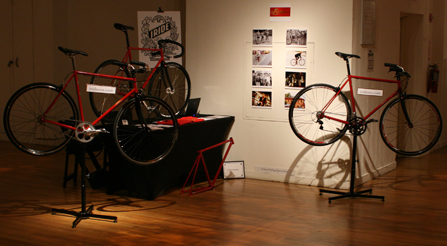 Photo of Show-booth-for-Iride-fine-italian-bicycles-at-Rand-Luxury-Review-event-manhattan-nyc-NY,ny-trade-show-exhibit-beauty-city